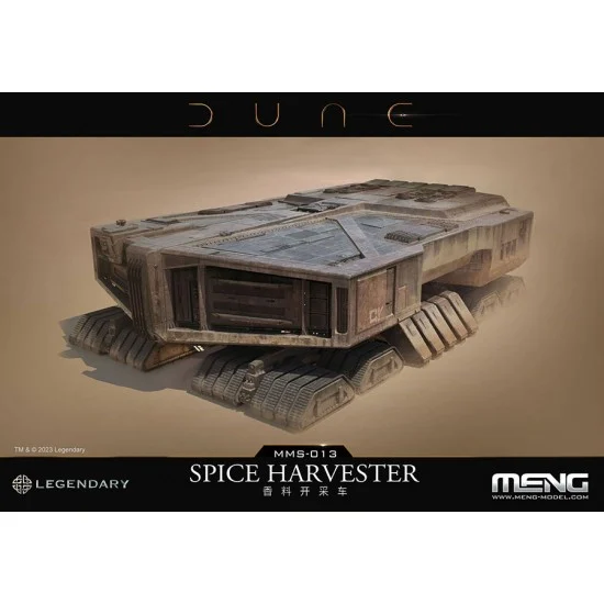 Meng MMS013 Dune Spice Harvester (length 100mm, width 65mm, height 27mm) - Military Vehicles & Tanks
