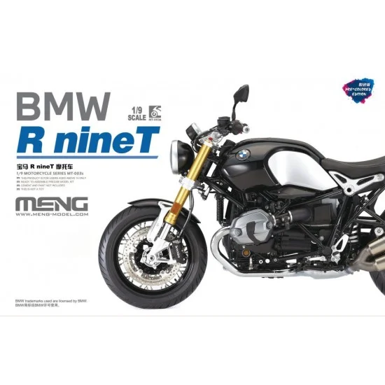 Meng MT003s 1/9 BMW R nine T Motorcycle [Pre-colour Edition]