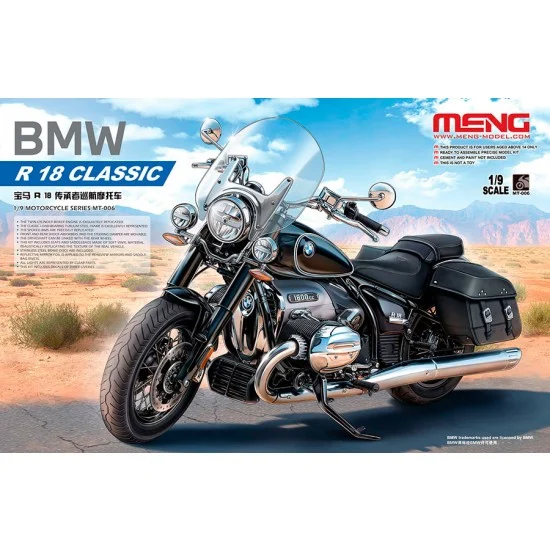 Meng MT006 1/9 BMW R18 Classic Motorcycle - Model Motorcycles