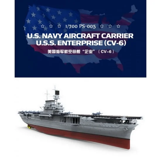Meng PS005 1/700 USS Enterprise (CV-6) Aircraft Carrier