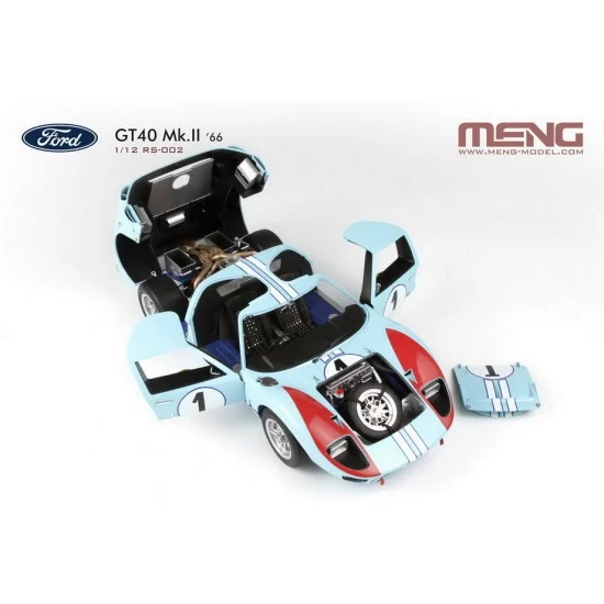 Meng RS002 1/12 Ford GT40 Mk.II '66 - Model Cars