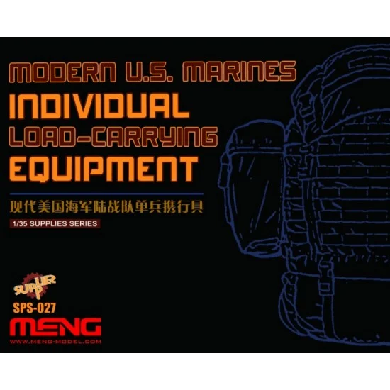 Meng SPS027 1/35 Modern US Marines Individual Load-Carrying Equipment