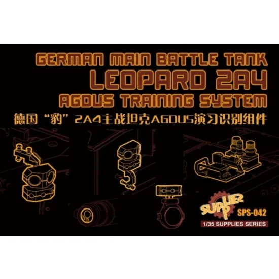Meng SPS042 1/35 German MBT Leopard 2A4 AGDUS Training System (Resin) for #TS-016