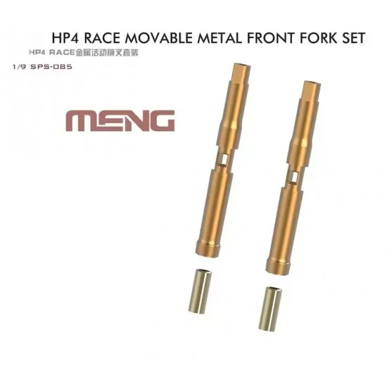 Meng SPS085 1/9 BMW HP4 RACE Movable Metal Front Fork Set for MENG-MT004
