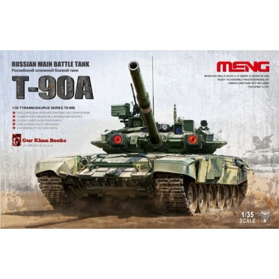 Meng TS006 1/35 T-90A Russian Main Battle Tank (MBT)