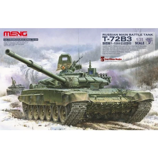 Meng TS028 1/35 Russian Main Battle Tank T-72B3