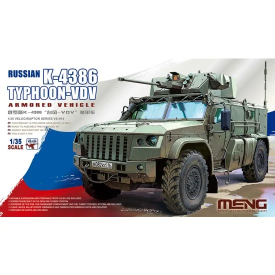 Meng VS014 1/35 Russian K-4386 Typhoon-VDV Armoured Vehicle