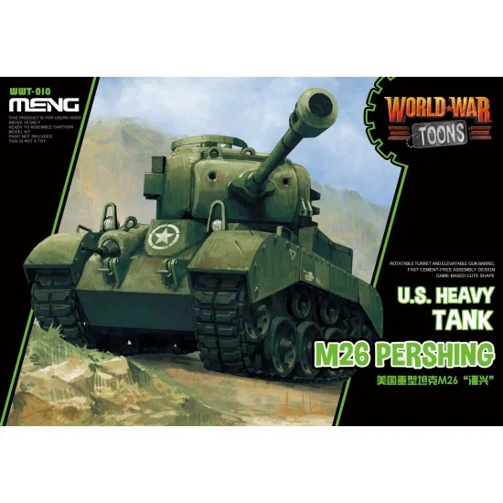 Meng WWT010 World War Toons - US Heavy Tank M26 Pershing [Q Version]