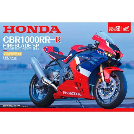 Magic Factory 1402 1/9 Honda CBR1000RR-R Fireblade SP (Pre-painted, no glue required)