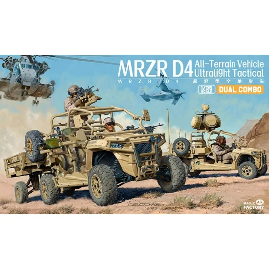 Magic Factory 2005 1/35 MRZR D4 Ultra-light Tactical All-terrain Vehicle