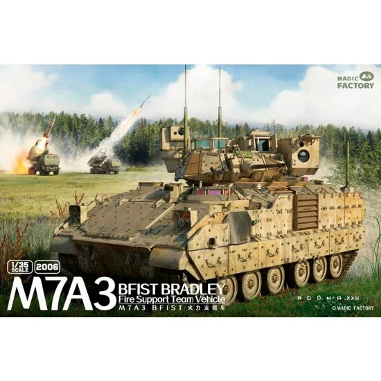 Magic Factory 2006 1/35 M7A3 BFIST BRADLEY Fire Support Team Vehicle - Military Vehicles & Tanks
