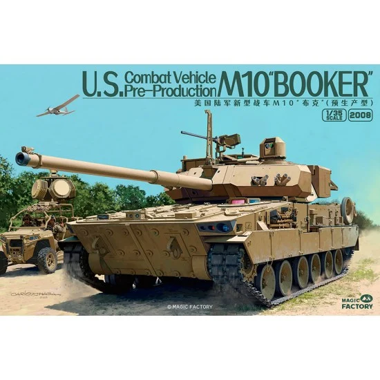 Magic Factory 2008 1/35 US M10 Booker Combat Vehicle Pre-Production