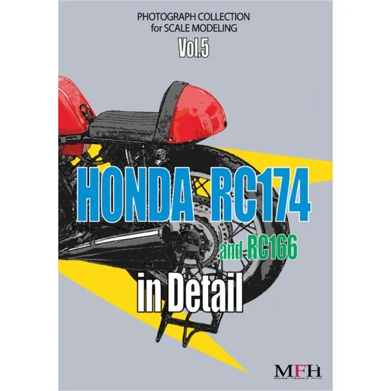 Model Factory Hiro MHB-5 Photograph Collection #5 - Honda RC174 and RC166 in Detail