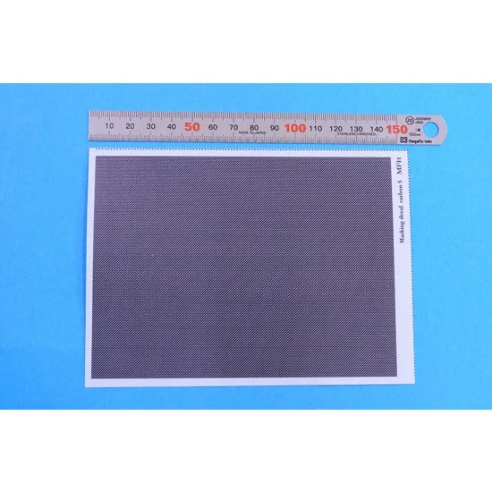 Model Factory Hiro P1107 Masking Decals [Carbon Small] - Model Cars