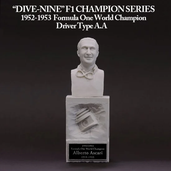 Model Factory Hiro R012-0011 1/12 "Dive Nine" Figure F1 Champion Series - Driver Type A.A Bust