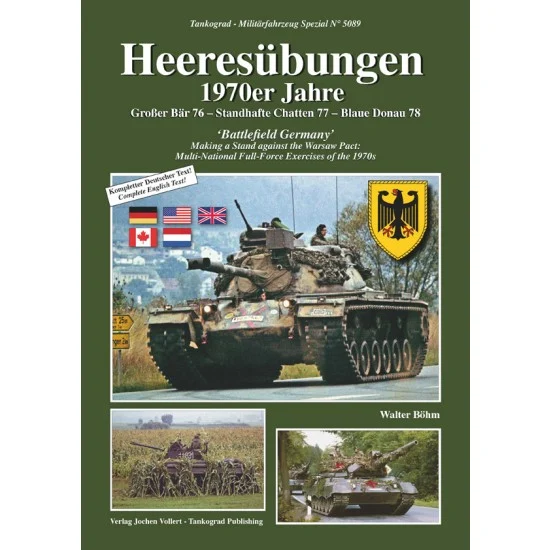 Tankograd Publishing MFZ-BW5089 German Military Vehicles Special Vol.89 HEERESUBUNGEN (English, 64 pages)