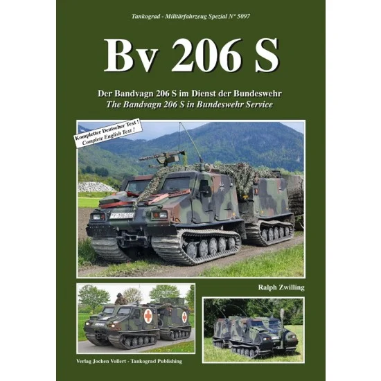 Tankograd Publishing MFZ-BW5097 German Military Vehicles Special #97 Bv 206 S The Bandvagn 206 S in Bundeswehr Service