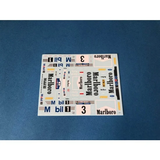MF-Zone DC2471 1/24 Ford Escort WRC J. Kulig / J. Baran 56th Rally Poland 99 Decal for Tamiya