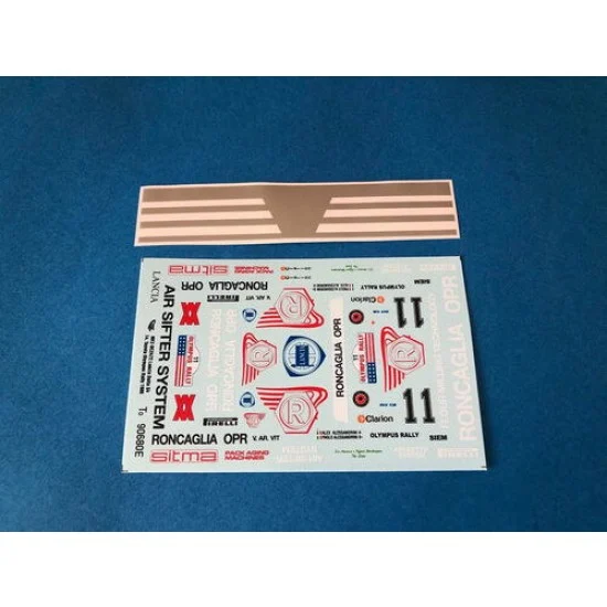 MF-Zone DC2472 1/24 Lancia Delta S4 - 14. Toyota Olympus Rally 1986 Decal