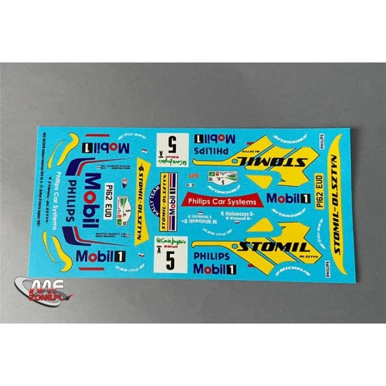 MF-Zone DC2478 1/24 Subaru Impreza 555 K. Holowczyc 1997 Decal for Hasegawa