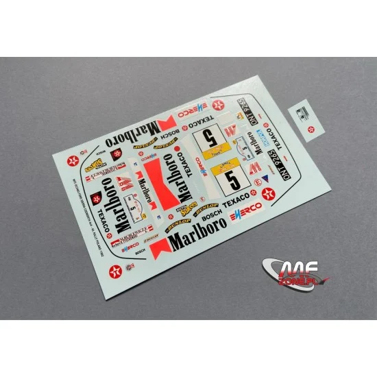MF-Zone DC2483 1/24 Ford Sierra Cosworth 4x4 M. Bublewicz - 49th Rally Poland 92 Decal for D.Model