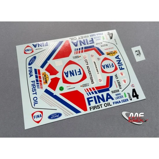 MF-Zone DC2485 1/24 Ford Sierra Cosworth 4x4 M. Duez 17th Rallye du Condroz 90 Decal for D.Model