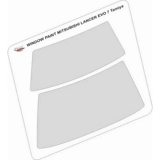 MF-Zone SZ07 1/24 Mitsubishi Lancer EVO 7 WRC Tamiya Window Masking for Tamiya kits