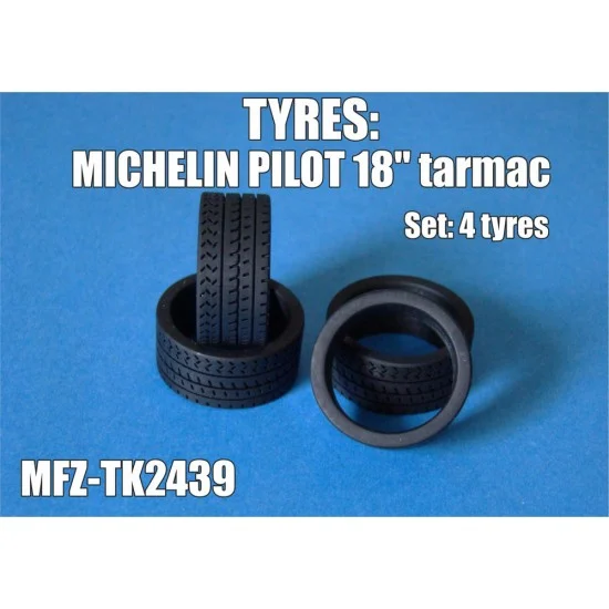 MF-Zone TK2439 1/24 Michelin Pilot Tyres 18'' Tarmac