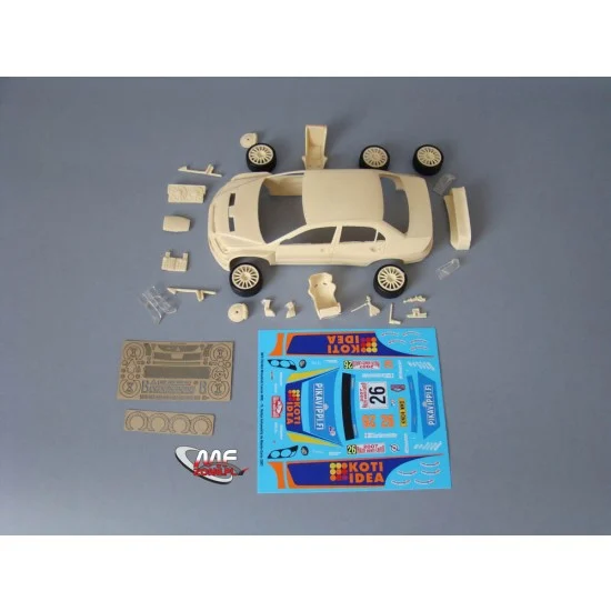 MF-Zone TK2467 1/24 Mitsubishi Lancer WRC Gardemeister conversion Monte-Carlo 2007 for Tamiya