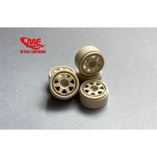 MF-Zone TK2480 1/24 Ford Sierra Cosworth 4x4 Wheels Set for D.Model kits