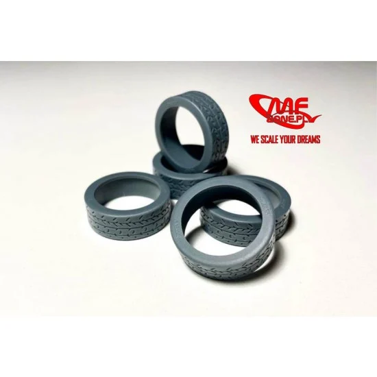 MF-Zone TK2484 1/24 MRF ZTA Tyres for Belkits