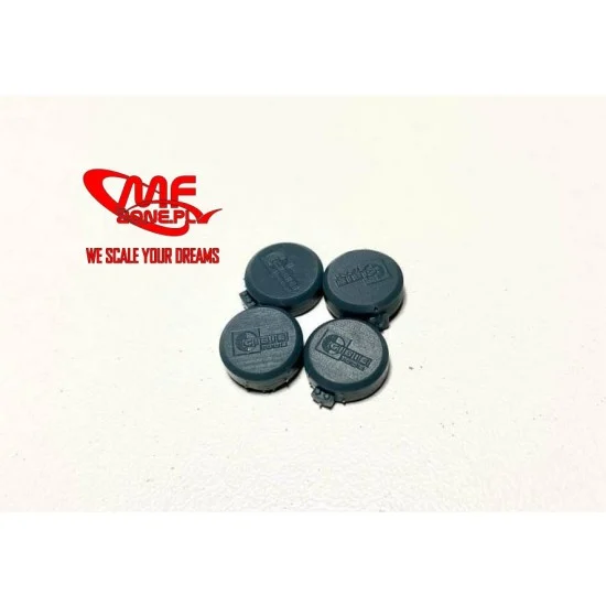 MF-Zone TK2490 1/24 Cibie Rally Halogens (size: 9 mm diameter)
