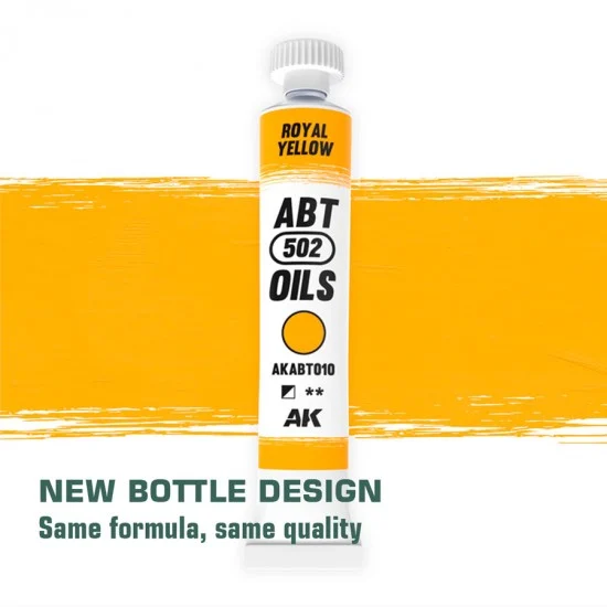 Abteilung 502 ABT010 Oil Paint - Luftwaffe Yellow (20ml)