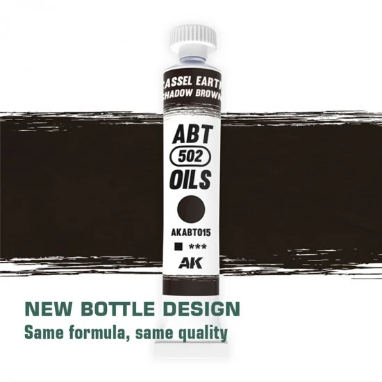 Abteilung 502 ABT015 Oil Paint - Brown Shadow (20ml)