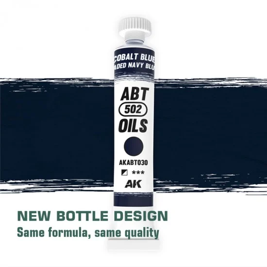 Abteilung 502 ABT030 Oil Paint - Faded Navy Blue (20ml)
