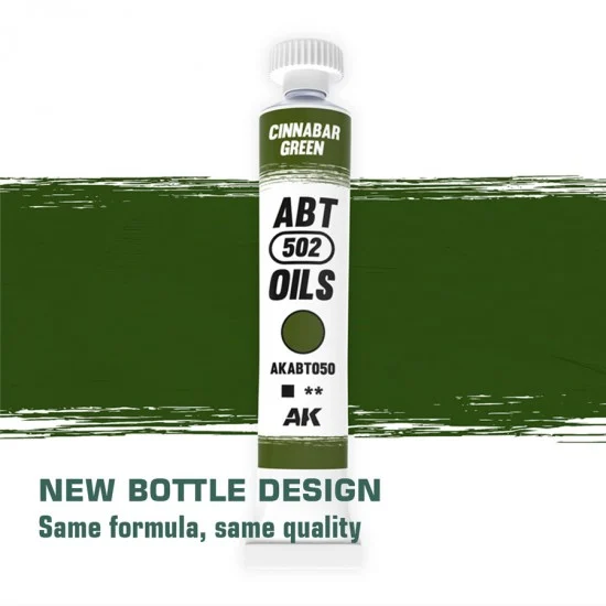 Abteilung 502 ABT050 Oil Paint - Olive Green (20ml)