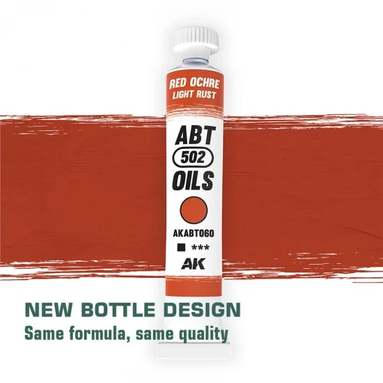 Abteilung 502 ABT060 Oil Paint - Light Rust Brown (20ml)