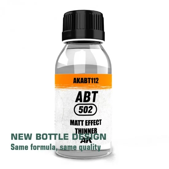 Abteilung 502 ABT112 Matt Effect Thinner 100ml - Hobby & Model Paints