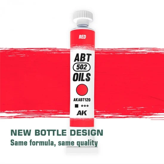 Abteilung 502 ABT120 Oil Paint - Primer Red (20ml)