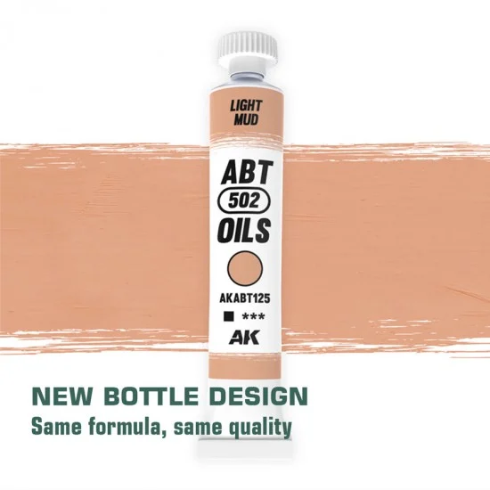 Abteilung 502 ABT125 Oil Paint - Light Mud (20ml)