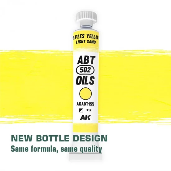 Abteilung 502 ABT155 Oil Paint - Light Sand (20ml)