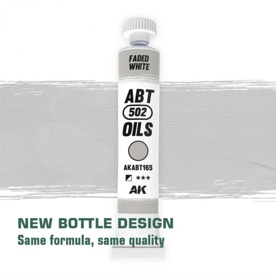 Abteilung 502 ABT165 Oil Paint - Faded UN White (20ml)