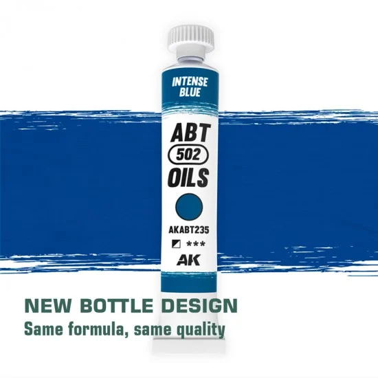 Abteilung 502 ABT235 Oil Paint - Intense Blue for German Grey (20ml)