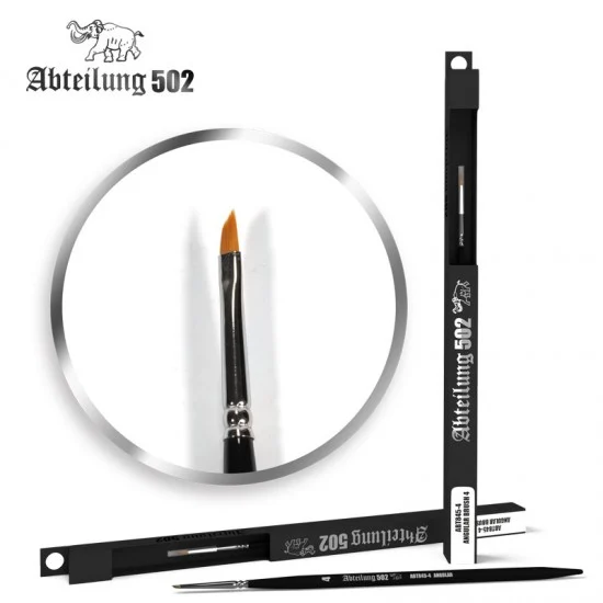 Abteilung 502 ABT845-4 Angle Blender Paint Brush Size 4