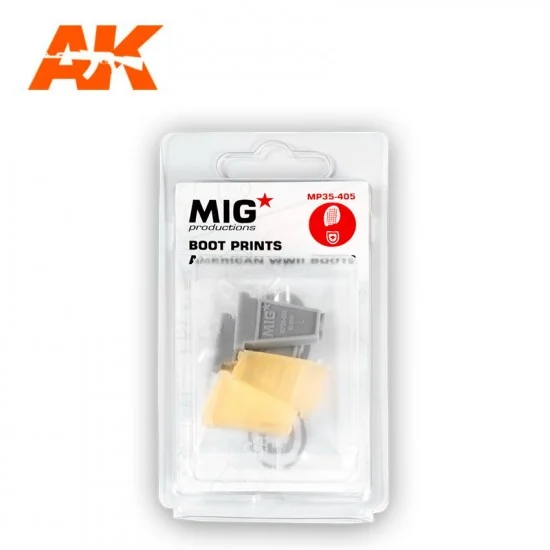 MIG Productions MP35405 Boot Prints - WWII American Boots