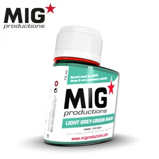 MIG Productions P279 Light Grey-Green Wash (Enamel Type) 75ml
