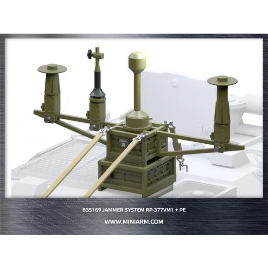 MiniArm B35169 1/35 Jammer System RP-377VM1 for Tuphoon-K/BTR-82/GaZ Tiger