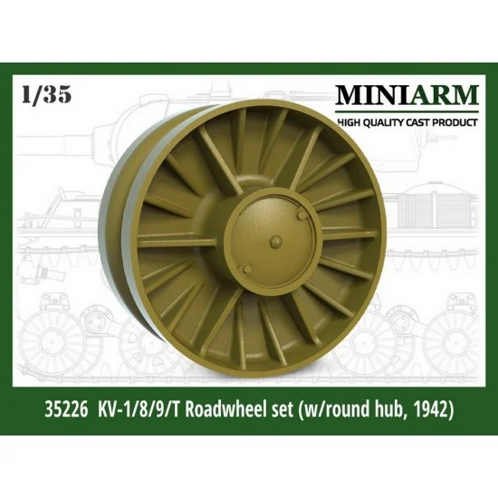 MiniArm B35226 1/35 KV-1/8/9/T Roadwheel set (w/round hub, 1942)