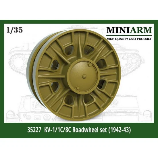 MiniArm B35227 1/35 KV-1/1C/8C Roadwheel set (1942-43)
