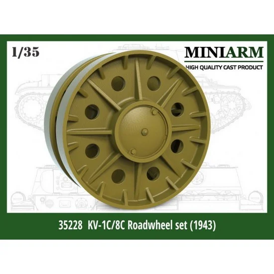 MiniArm B35228 1/35 KV-1C/8C Roadwheel set (1943)